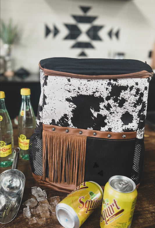 Cowhide Backpack Cooler