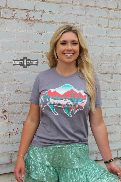 Bixby Bison Tee