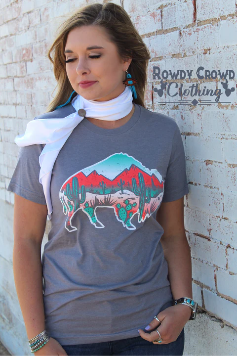 Bixby Bison Tee