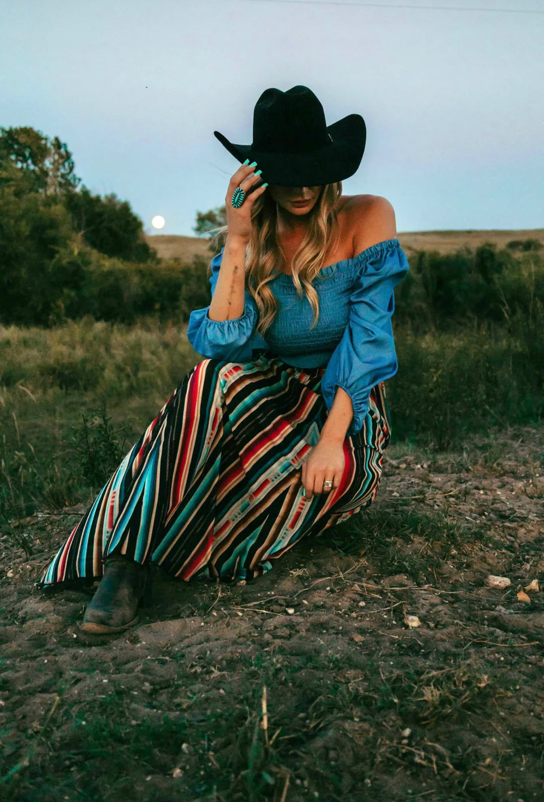 Serape Kreek Maxi Skirt