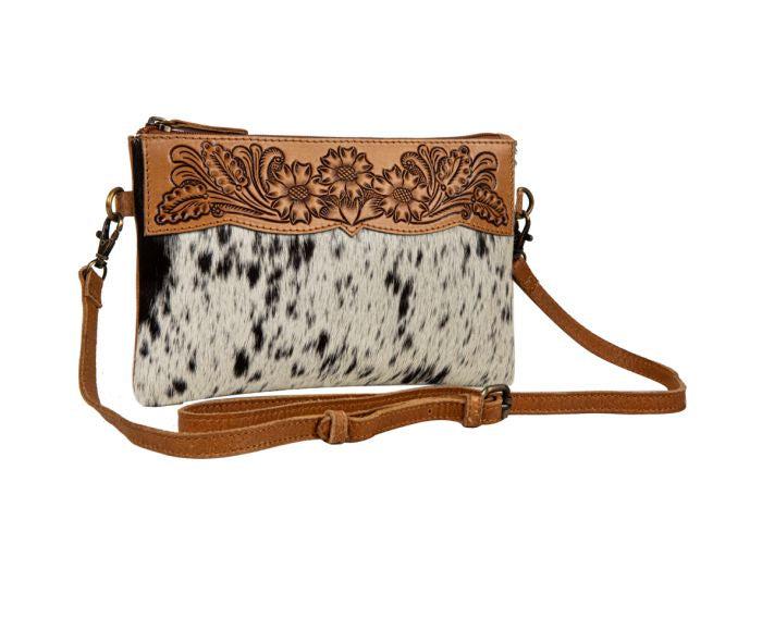 Magnolia Grove Hand Tooled Bag