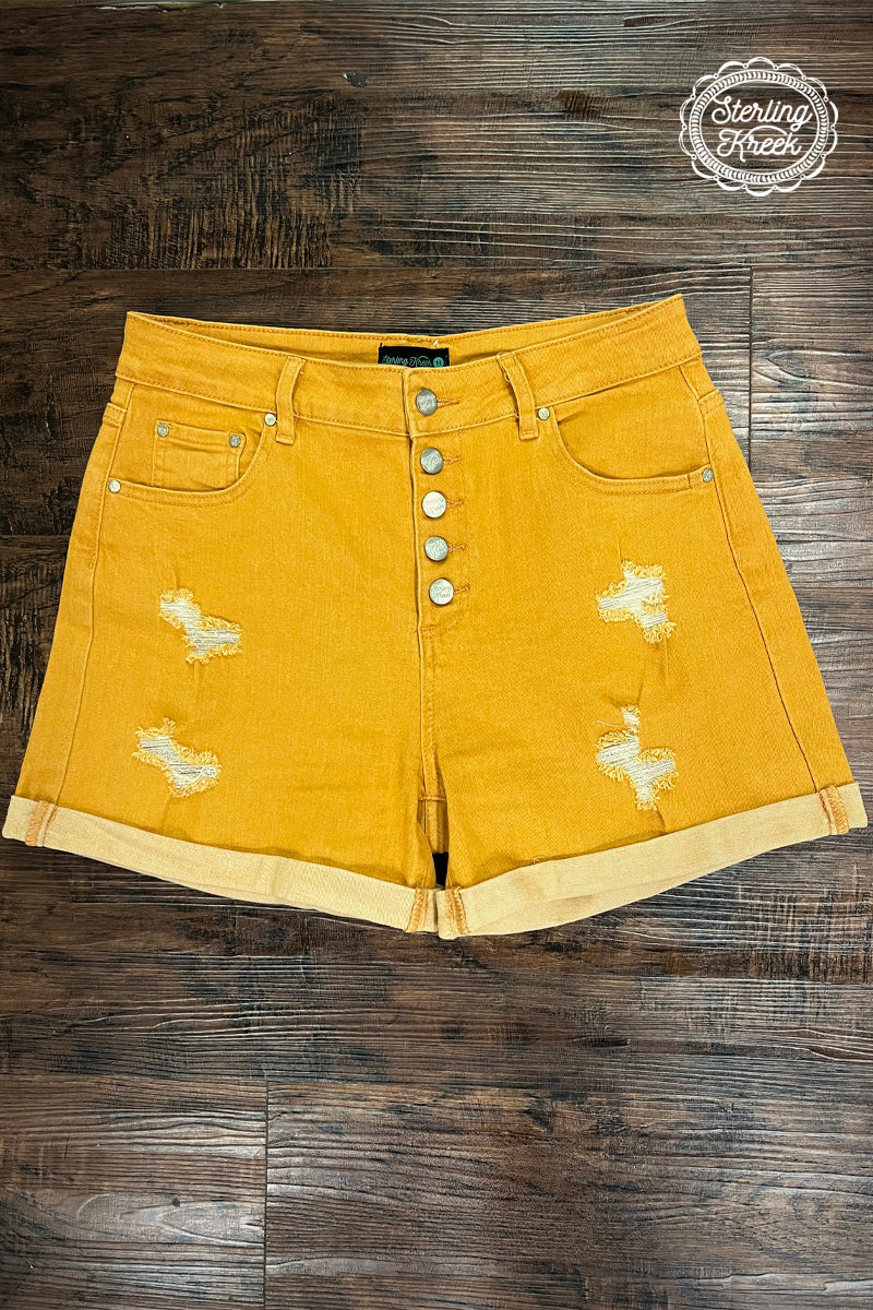 Tennessee Walking Shorts - Mustard